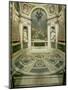Interior View of the Octagonal Chigi Chapel, Begun by Raphael in 1513 Completed 1652-Giovanni Lorenzo Bernini-Mounted Giclee Print