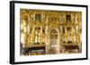 Interior View of the Opulence in the Great Hall of the Catherine Palace-Michael-Framed Photographic Print