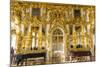 Interior View of the Opulence in the Great Hall of the Catherine Palace-Michael-Mounted Photographic Print