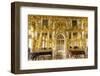 Interior View of the Opulence in the Great Hall of the Catherine Palace-Michael-Framed Photographic Print