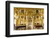 Interior View of the Opulence in the Great Hall of the Catherine Palace-Michael-Framed Photographic Print