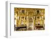 Interior View of the Opulence in the Great Hall of the Catherine Palace-Michael-Framed Photographic Print