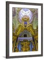 Interior View of the Opulence of the Cathedral of Saint Peter and Paul-Michael-Framed Photographic Print