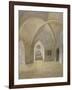 Interior View of the Prison in the Bowyer Tower, Tower of London, Stepney, London, 1883-John Crowther-Framed Giclee Print