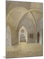 Interior View of the Prison in the Bowyer Tower, Tower of London, Stepney, London, 1883-John Crowther-Mounted Giclee Print