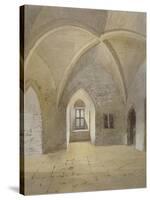 Interior View of the Prison in the Bowyer Tower, Tower of London, Stepney, London, 1883-John Crowther-Stretched Canvas