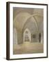 Interior View of the Prison in the Bowyer Tower, Tower of London, Stepney, London, 1883-John Crowther-Framed Giclee Print