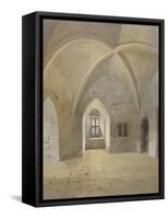 Interior View of the Prison in the Bowyer Tower, Tower of London, Stepney, London, 1883-John Crowther-Framed Stretched Canvas