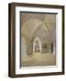 Interior View of the Prison in the Bowyer Tower, Tower of London, Stepney, London, 1883-John Crowther-Framed Giclee Print