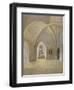 Interior View of the Prison in the Bowyer Tower, Tower of London, Stepney, London, 1883-John Crowther-Framed Giclee Print