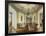 Interior view of the Salon of a Castle in Obertwaltersdorf-Alt Rudolf-Framed Giclee Print