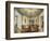 Interior view of the Salon of a Castle in Obertwaltersdorf-Alt Rudolf-Framed Giclee Print