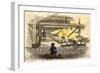 Interior View of the Salt-Works in West Virginia, c.1850-null-Framed Giclee Print