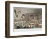 Interior View of the Sessions House, Old Bailey, with a Court in Session, City of London, 1809-Joseph Constantine Stadler-Framed Giclee Print