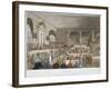 Interior View of the Sessions House, Old Bailey, with a Court in Session, City of London, 1809-Joseph Constantine Stadler-Framed Giclee Print