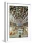 Interior View of the Sistine Chapel-Italian School-Framed Giclee Print