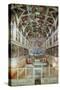 Interior View of the Sistine Chapel-Italian School-Stretched Canvas