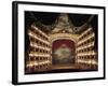 Interior View of the Stage of the San Carlo Theatre in Naples-null-Framed Giclee Print