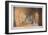 Interior View of the Thames Tunnel, London, 1830-null-Framed Giclee Print