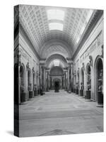 Interior View of Vatican Museum the Braccio Muovo-null-Stretched Canvas