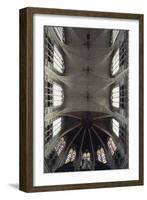 Interior View of Vault of Cathedral of St Rombaut-null-Framed Giclee Print