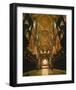 Interior view St. Paul's Cathedral, London, South England, Great Britain hph15-null-Framed Art Print