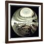 Interior Views of the Frank Lloyd Wright Designed, Solomon R. Guggenheim Museum-Dmitri Kessel-Framed Photographic Print