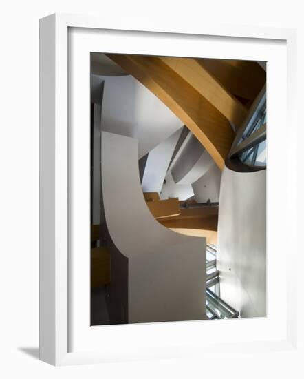 Interior, Walt Disney Concert Hall, Part of Los Angeles Music Center, Downtown-Ethel Davies-Framed Photographic Print