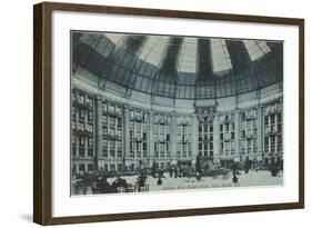 Interior, West Baden Hotel, Indiana-null-Framed Art Print