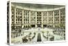 Interior, West Baden Springs, Indiana-null-Stretched Canvas