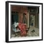 Interior with a Carpet-Cornelis de Man-Framed Premium Giclee Print