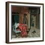 Interior with a Carpet-Cornelis de Man-Framed Giclee Print