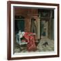 Interior with a Carpet-Cornelis de Man-Framed Giclee Print