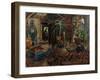 Interior with a Cradle, circa 1925-Nikolai Astrup-Framed Giclee Print