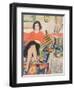 Interior with a Figure-George Leslie Hunter-Framed Giclee Print