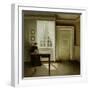 Interior with a Lady, 1901-Vilhelm Hammershoi-Framed Giclee Print