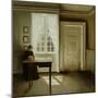 Interior with a Lady, 1901-Vilhelm Hammershoi-Mounted Giclee Print