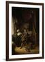 Interior with a Young Violinist, 1637 (Panel)-Gerrit Dou-Framed Giclee Print