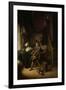 Interior with a Young Violinist, 1637 (Panel)-Gerrit Dou-Framed Giclee Print