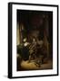 Interior with a Young Violinist, 1637 (Panel)-Gerrit Dou-Framed Giclee Print