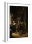 Interior with a Young Violinist, 1637 (Panel)-Gerrit Dou-Framed Giclee Print