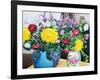 Interior with Asters-Christopher Ryland-Framed Giclee Print