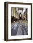 Interior with Brasses, St Michaels Church, Great Tew, Oxfordshire, England, United Kingdom-Nick Servian-Framed Photographic Print