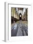 Interior with Brasses, St Michaels Church, Great Tew, Oxfordshire, England, United Kingdom-Nick Servian-Framed Photographic Print