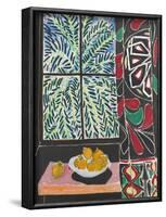 Interior with Egyptian Curtain, 1948-Henri Matisse-Framed Art Print