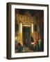 Interior With Figures-Herman Frederik Carel Tenkate-Framed Giclee Print