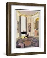 Interior with Furniture-Emile Jacques Ruhlmann-Framed Giclee Print