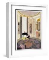 Interior with Furniture-Emile Jacques Ruhlmann-Framed Giclee Print