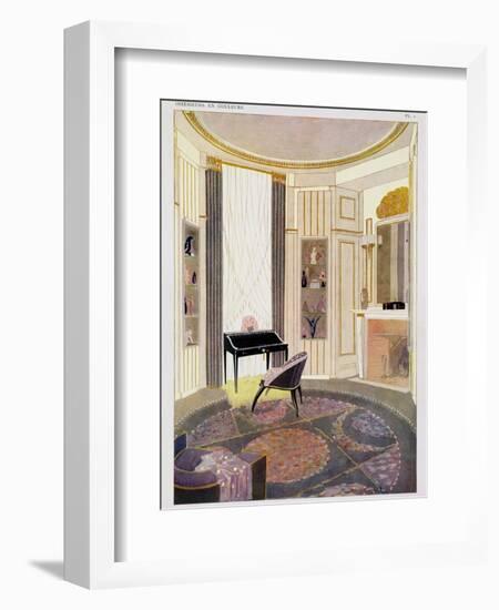Interior with Furniture-Emile Jacques Ruhlmann-Framed Giclee Print