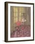 Interior with Geranium-Joyce Haddon-Framed Giclee Print